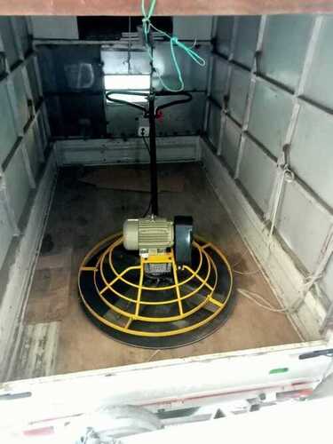 Power Trowel - Working Diameter 1000mm, 5.5 Hp Honda Gx160 Engine, 75 Kg Weight, Manual Control, Black Color