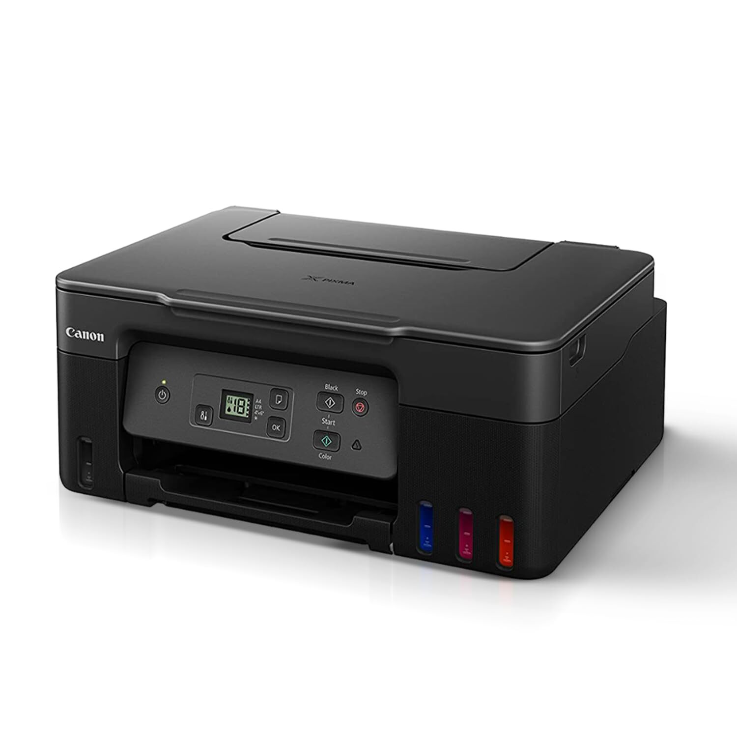 Pixma G2770 Printer - Ultra High Page Yield Up To 7,700 Mono & 8,100 Color Pages , Easy Maintenance With Compact Space-saving Design