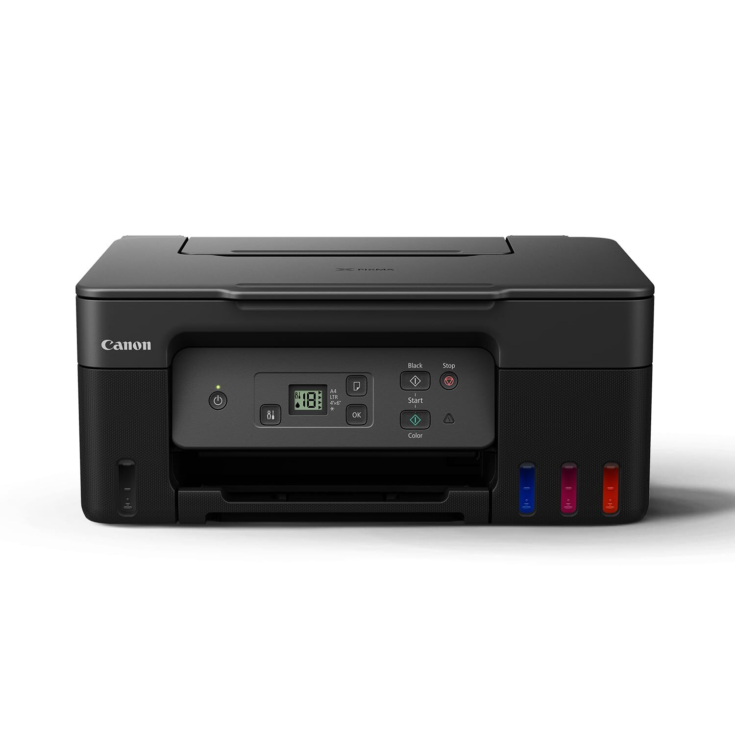 Pixma G2770 Printer - Ultra High Page Yield Up To 7,700 Mono & 8,100 Color Pages , Easy Maintenance With Compact Space-saving Design
