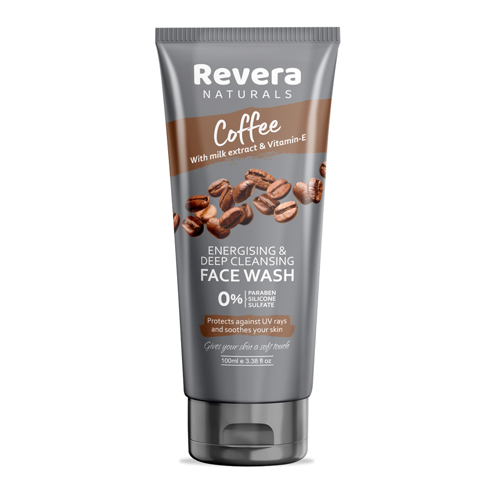Revera Coffee Face Wash - Antioxidant-rich Formula For All Skin Types Natural Defense Against Skin-damaging Particles