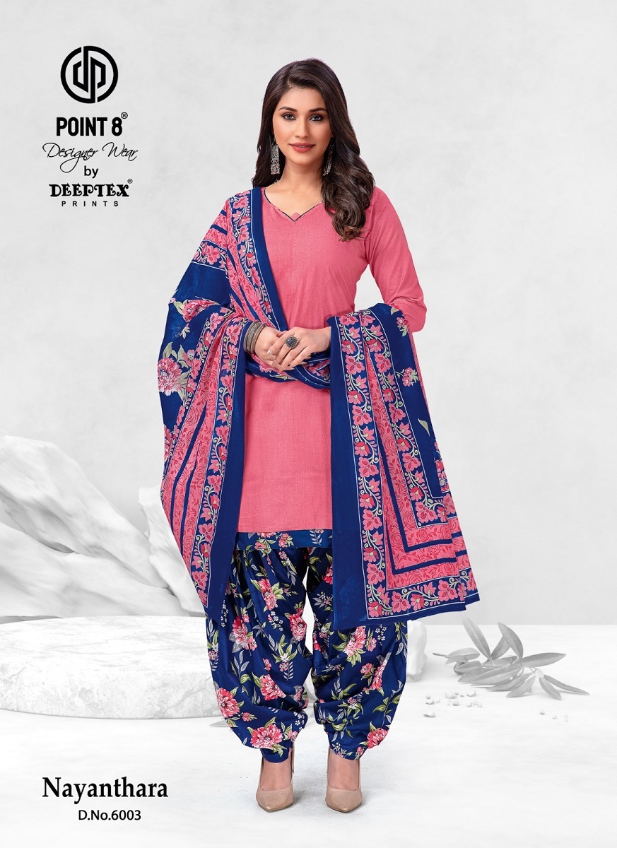 Deeptex Nayanthara Vol-6 Readymade - Top Cotton Printed, Xl(42) | Xxl(44), 3xl(46) | 2.25 Mtrs Dupatta Cotton Printed