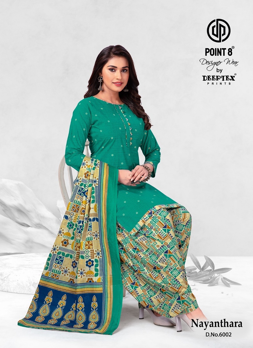 Deeptex Nayanthara Vol-6 Readymade - Top Cotton Printed, Xl(42) | Xxl(44), 3xl(46) | 2.25 Mtrs Dupatta Cotton Printed
