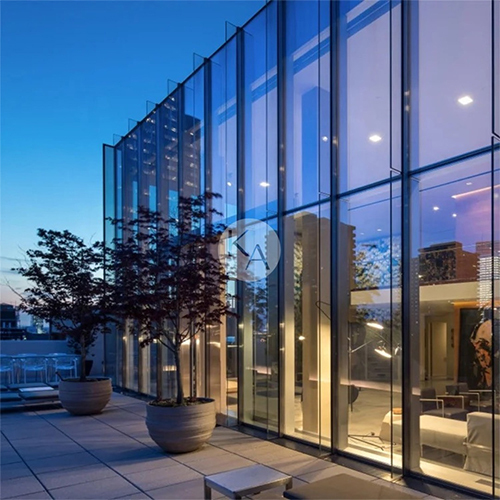 Aluminum Curtain Wall Glazing