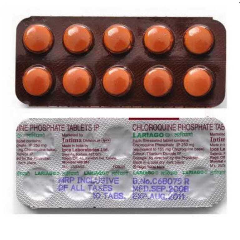 Lariago 250 Mg Ingredients: Chloroquine
