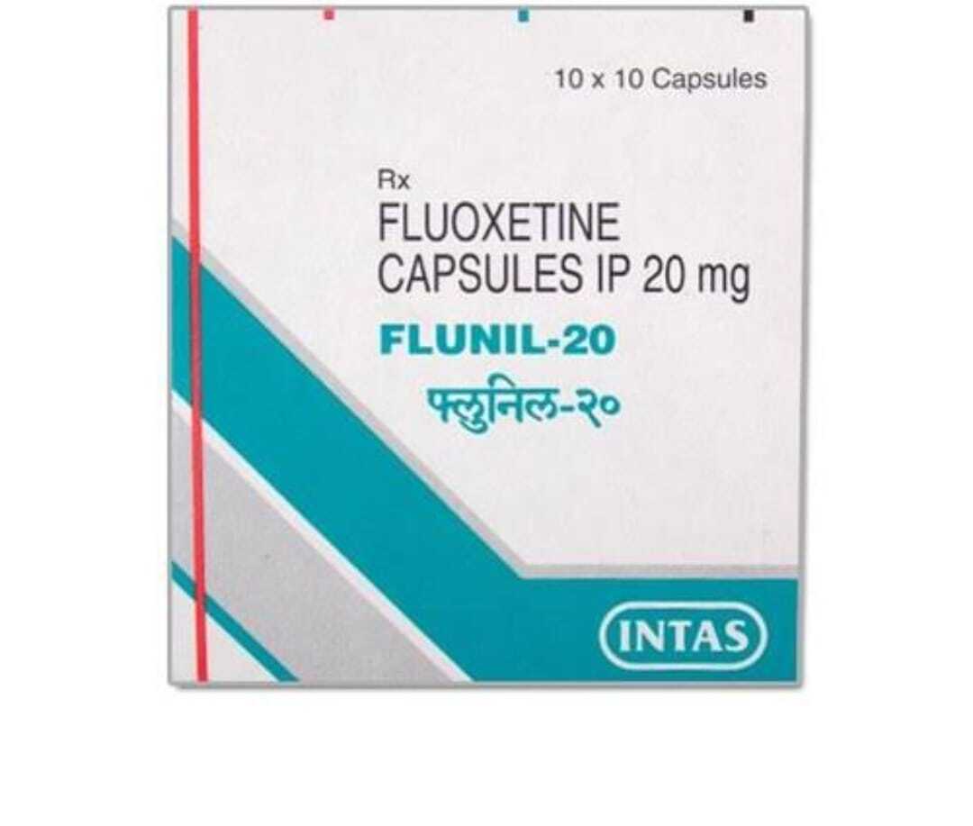 Flunil Capsules - 20 Mg | Unisex, Reliable Mental Health Management, 10 Capsules Per Strip