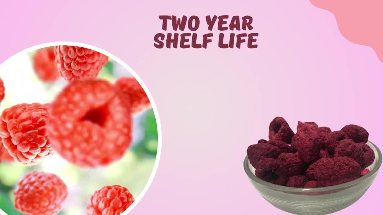 Pink Freeze Dried Raspberry