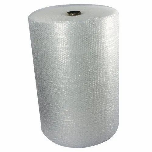 White Air Bubble Film - Pe Material Highly Customizable Sizes Transparent Color | Soft And Durable Protection For Various Applications