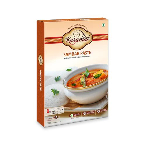 South Indian Sambhar Paste - 1 Kilogram, Brown Paste With Spicy Taste | Shelf Life: 1 Year, Store In Dry & Cool Place