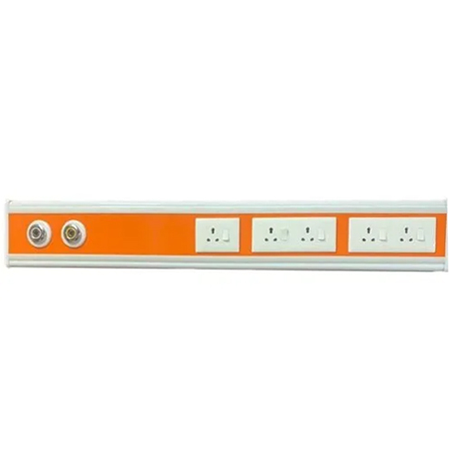 4 Feet Hospital Bed Head Panel - Design: With Rails