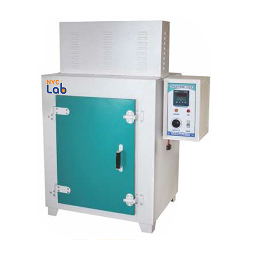 High Temperature Oven - Durable Steel, 14x14x14 to 24x24x26 Inches, Silver and Green Finish | Reliable Industrial Application, PID Temperature Control, Various Sizes Available