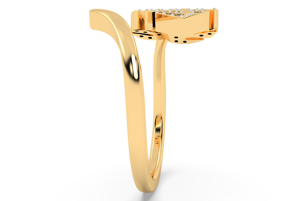 Designer Pendant - 18k White Gold & 14k Rose Gold Options, Personalized Gemstone Details & Initials