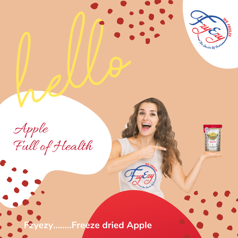 Cream Freeze Dried Apple