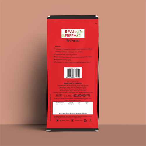 Chilli Powder - 500 Gm | First Class Quality, Raw And Vibrant Flavor, Metabolism-boosting Capsaicin