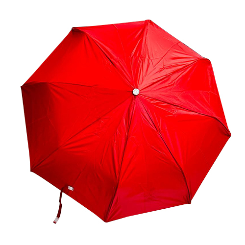 3 Fold Silver Umbrella - Lightweight Nylon & Plastic, Customizable Size, Elegant Silver Design For All Seasons