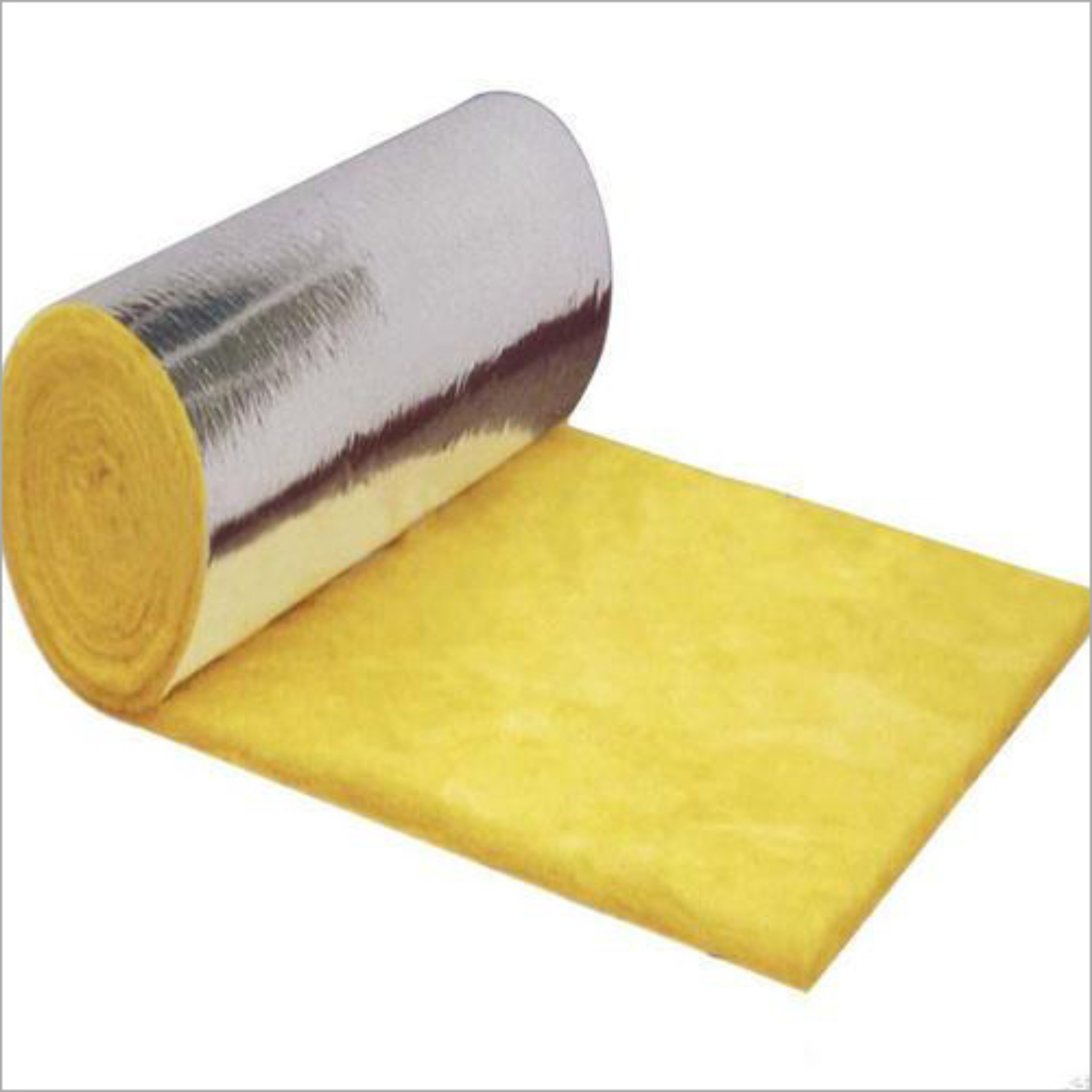 Glasswool Insulation - 40-80mm Thickness | Yellow Glasswool Material, Optimal Sun Ray Reduction For Villas And Hotels