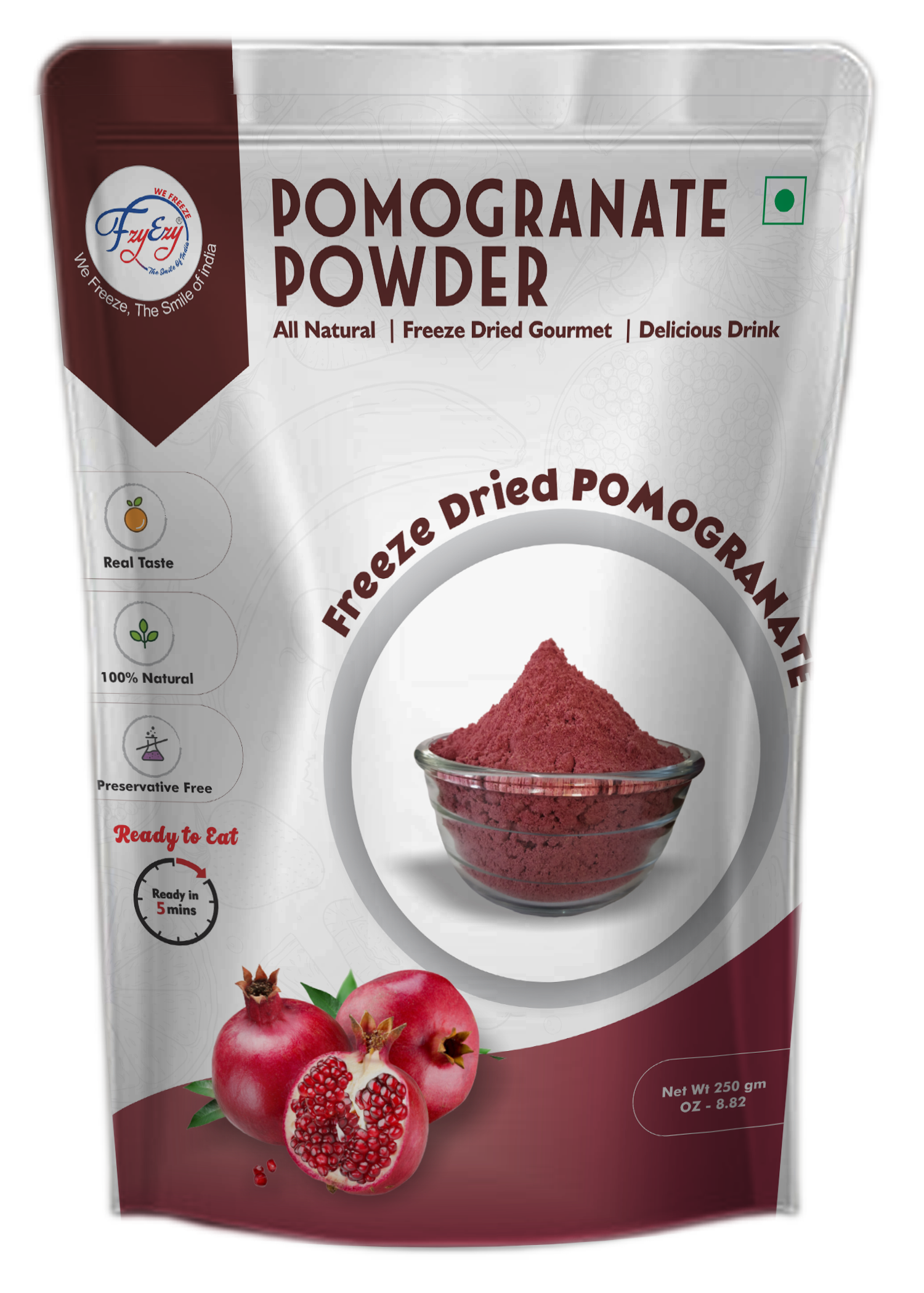 Red Freeze Dried Pomogranate