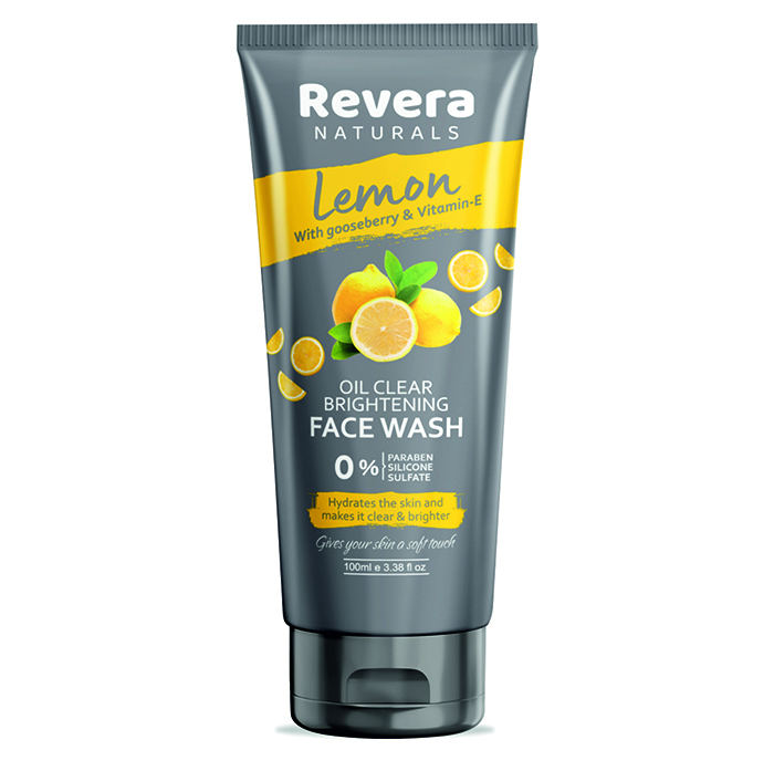 Vitamin E Lemon Facewash - Standard Quality | Exfoliating Formula, Nourishing Vitamin C, D-panthenol For Hydration, Citrus Freshness