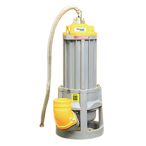 Grey Medium Head Non Clug Sludge Pumps