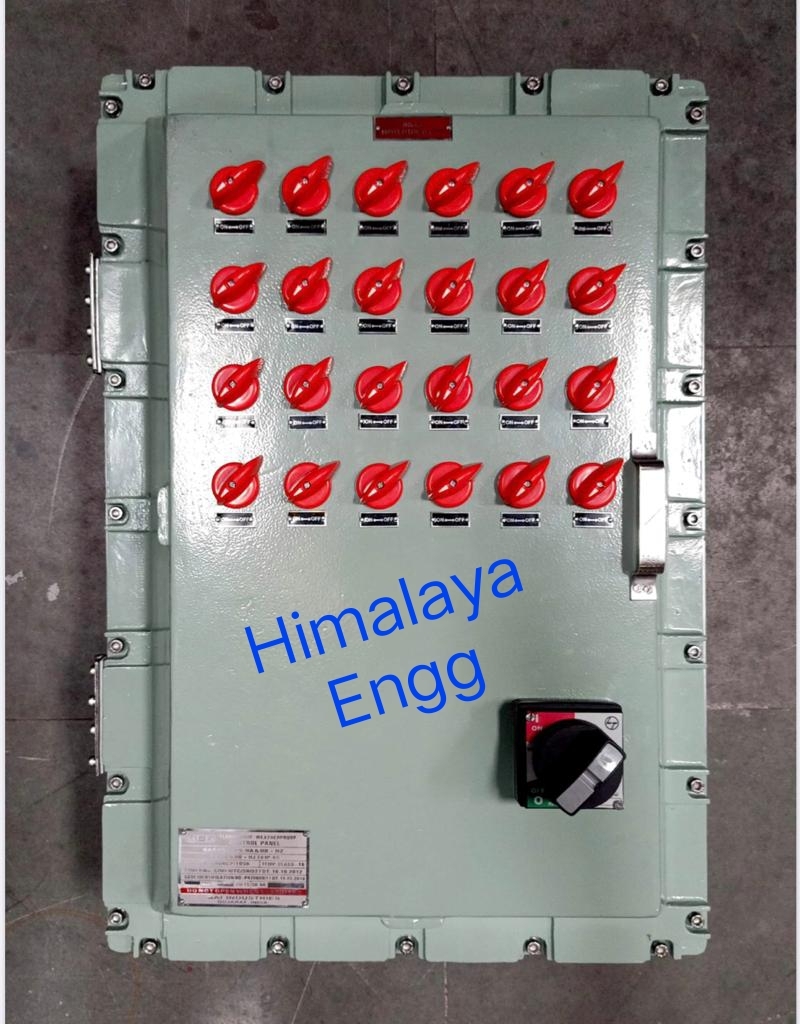 Flameproof Distribution Board - Cover Material: Metal Base