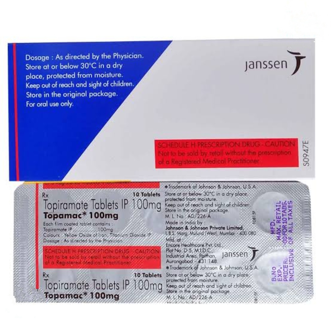 Tablets Topamac 100 Mg