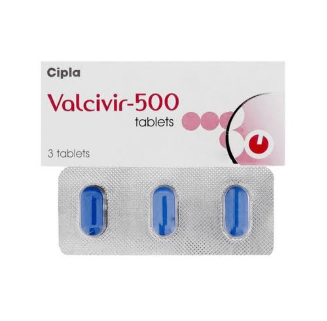 Valcivir - 500 Mg Antiviral Tablets | Effective Treatment For Herpes Virus Infections, Quality Assured Storage Instructions: Keep Dry & Cool Place