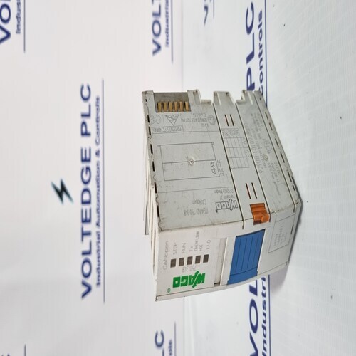 Wago 750-348 Fieldbus Coupler - Pvc Material | Industrial Application Canopen Compatibility