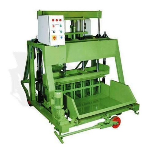 Green Ae119 Semi Automatic Concrete Block Making Machine