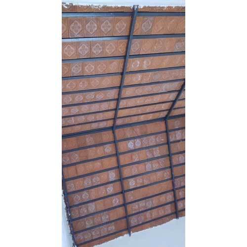 Clay Tiles - Large 12x12 Inch Green Gloss Coated | Square Edge, 8mm Thickness, Exterior Usage