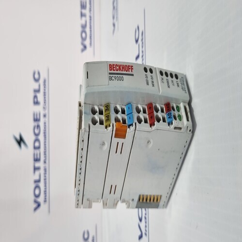 Beckhoff Bc9000 Bus Terminal Controller - 24 Volt, Ip54 Protection Level | White Color, 50-60 Hz Frequency, 500 Grams Weight
