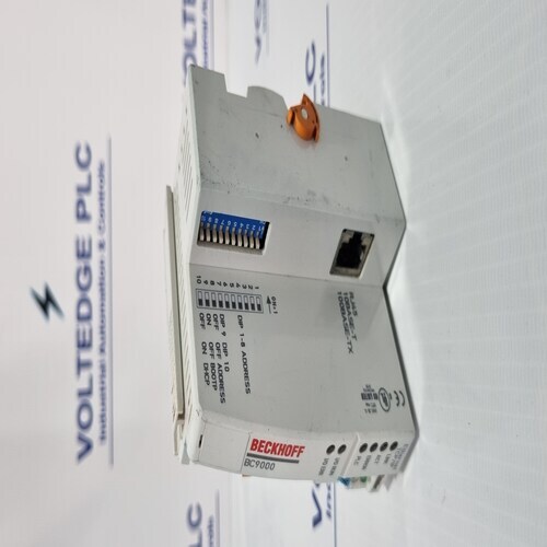 Beckhoff Bc9000 Bus Terminal Controller - 24 Volt, Ip54 Protection Level | White Color, 50-60 Hz Frequency, 500 Grams Weight