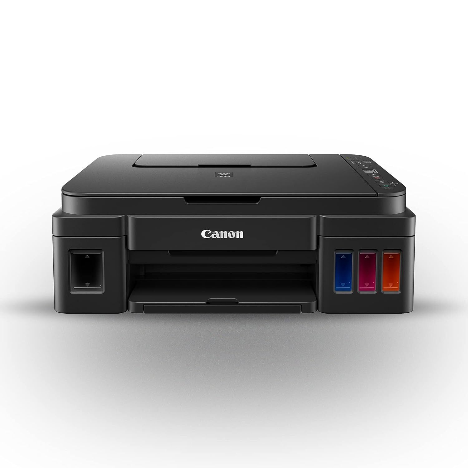 Pixma G3010 Printer - High Page Yield Ink Bottles 7,000 Pages, Integrated Ink Tank System, Spill-resistant Design, One-touch Wireless Connection, Up To 4800x1200 Dpi