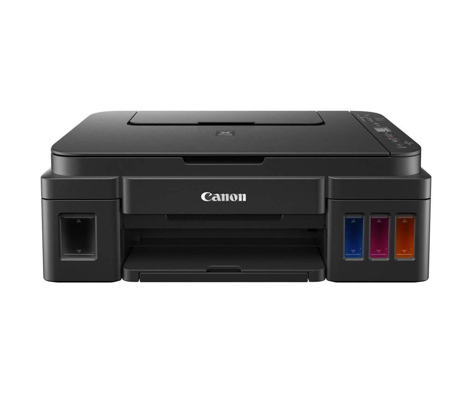 Pixma G3012 Printer - High Page Yield Ink Bottles (7000 Pages) | One-touch Wireless Connect, Integrated Ink Tank & Spill-resistant Design