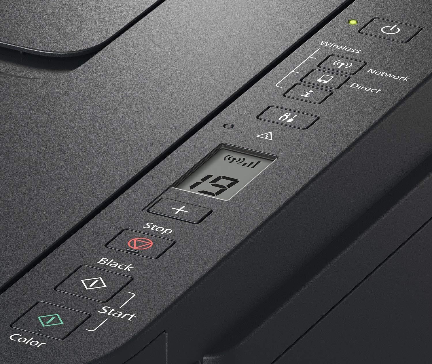 Pixma G3012 Printer - High Page Yield Ink Bottles (7000 Pages) | One-touch Wireless Connect, Integrated Ink Tank & Spill-resistant Design