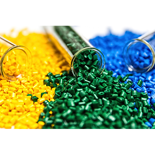 Multicoloured Waste Plastic Granules