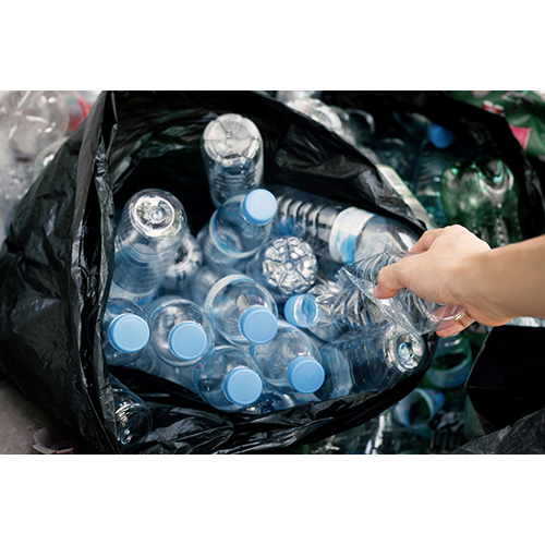 Multicoloured Waste Plastic Granules