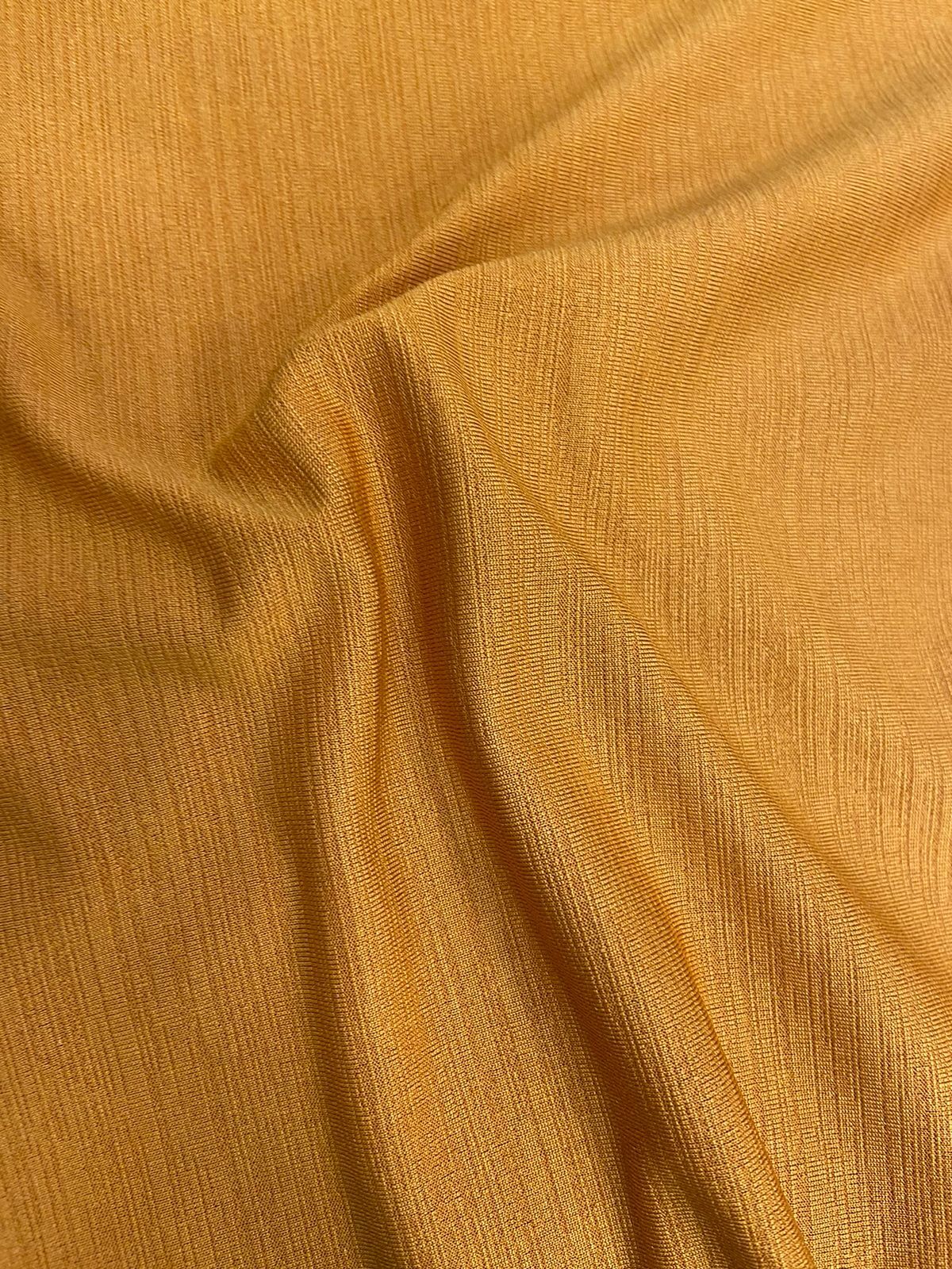 60 Water Melon Polyester Fabric - 60" Wide, Multicolour Plain Texture | Ideal For Apparel And Clothing Applications