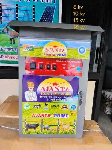 Zatka Machine Prime - Metal Enclosure, 30x20x15 cm, 8-18 kV Output Voltage, IP65 Protection | Durable Design, Easy Installation, Solar Powered, Electric Fence, Livestock Control