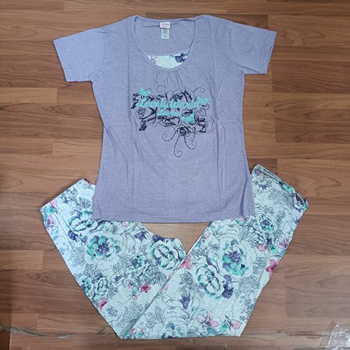 Different Available Ladies Cotton Night Suit Set