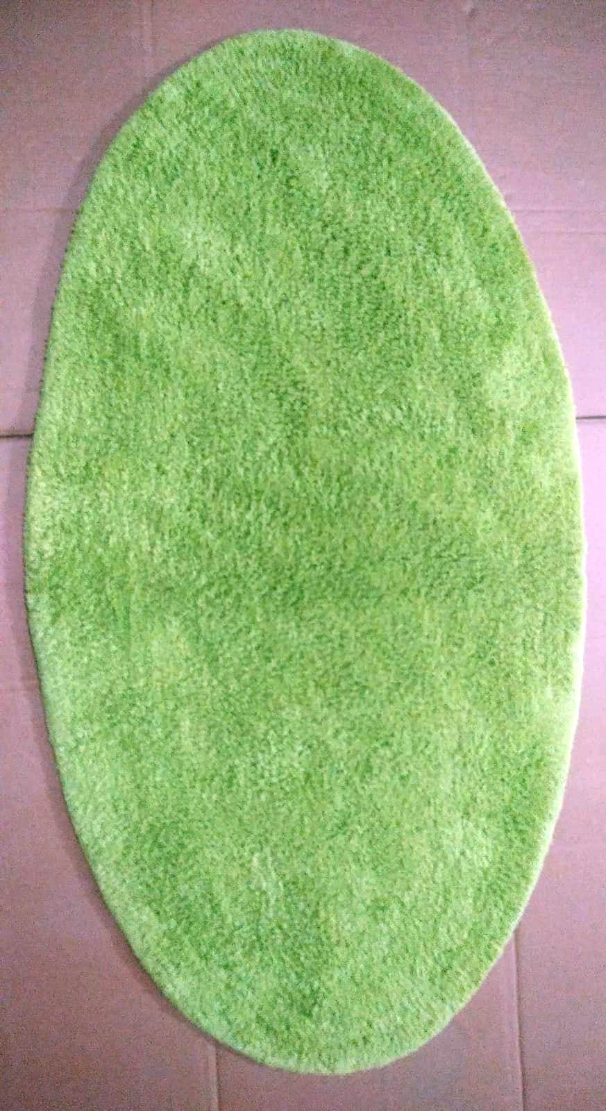 Cotton Runner Oval Back Material: Canvas Latex