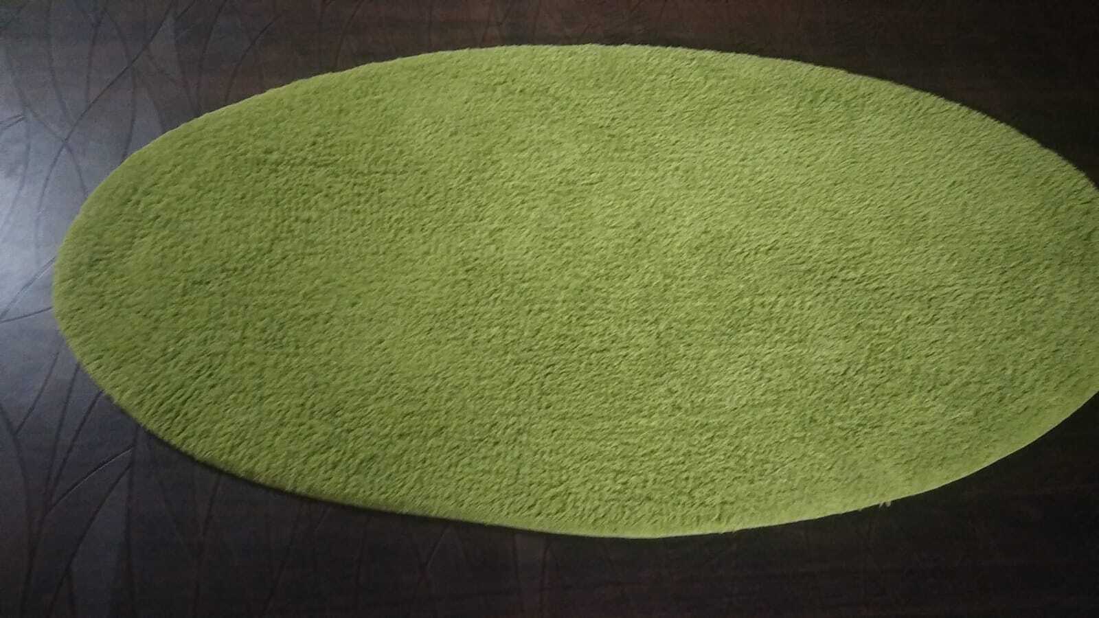 Cotton Runner Oval Back Material: Canvas Latex