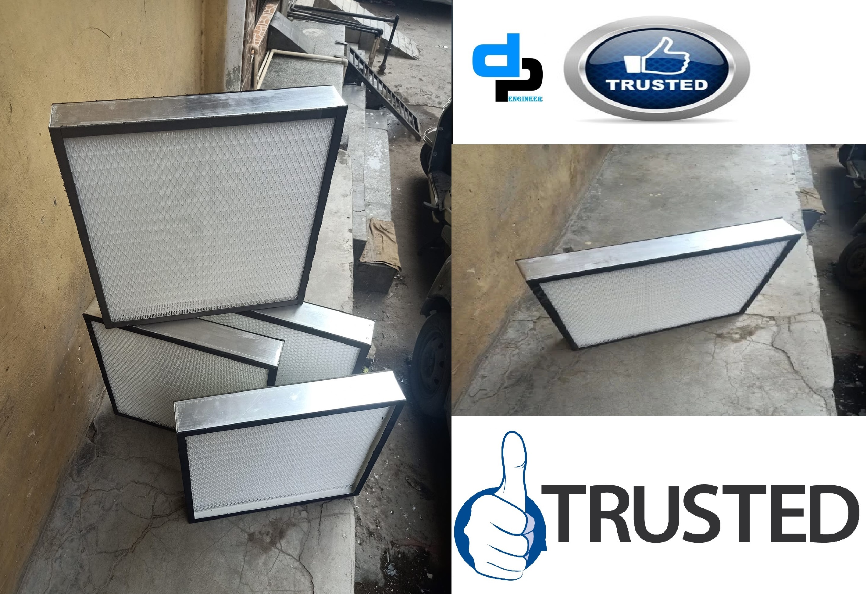 Mini Pleat Hepa Filter In Lucknow - Color: White