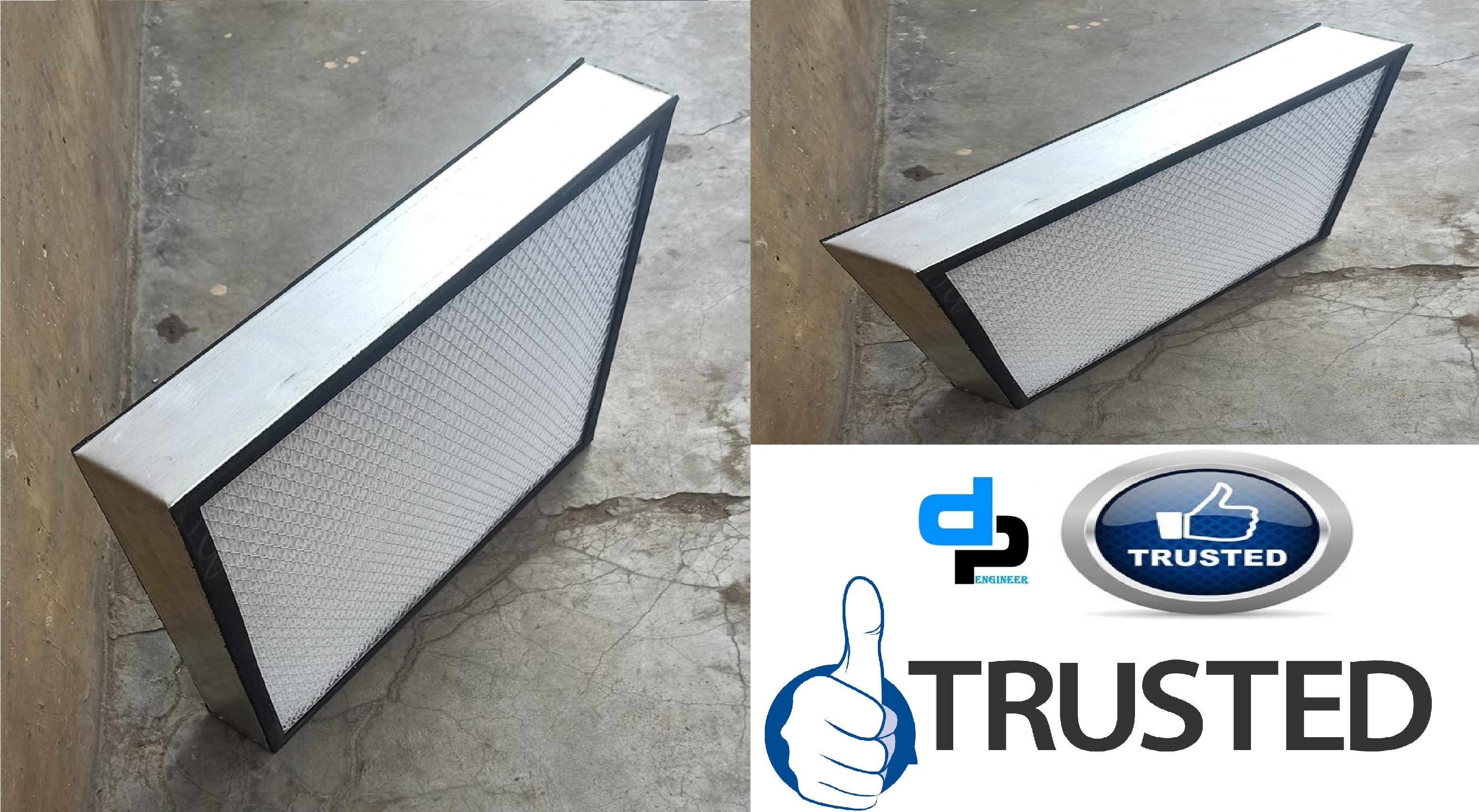 Mini Pleat Hepa Filter By Chinmaya Nagar Chennai - Color: White