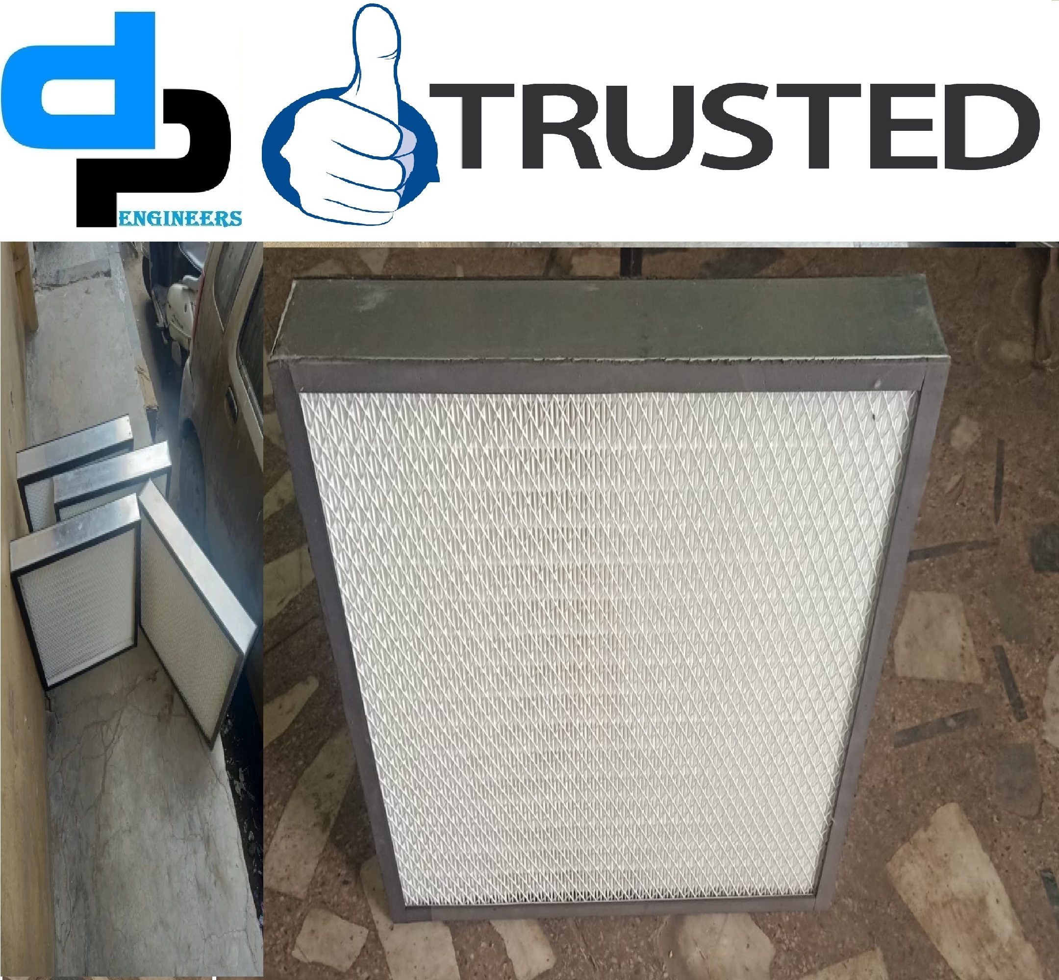 Mini Pleat Hepa Filter By Chinmaya Nagar Chennai - Color: White