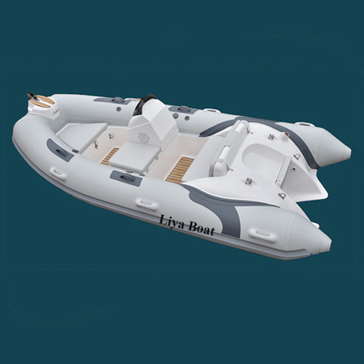 Liya 3.8m Small Rib Boat Sport Water Inflatable Yacht For Sale