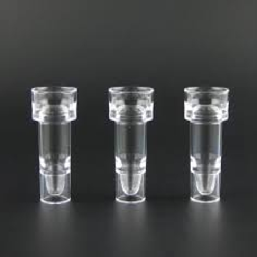 Sample Cups - 2.0ml Clear Polystyrene, Highly Transparent For Microbiology Use | Manual Operation, Disposable, Portable, White Color