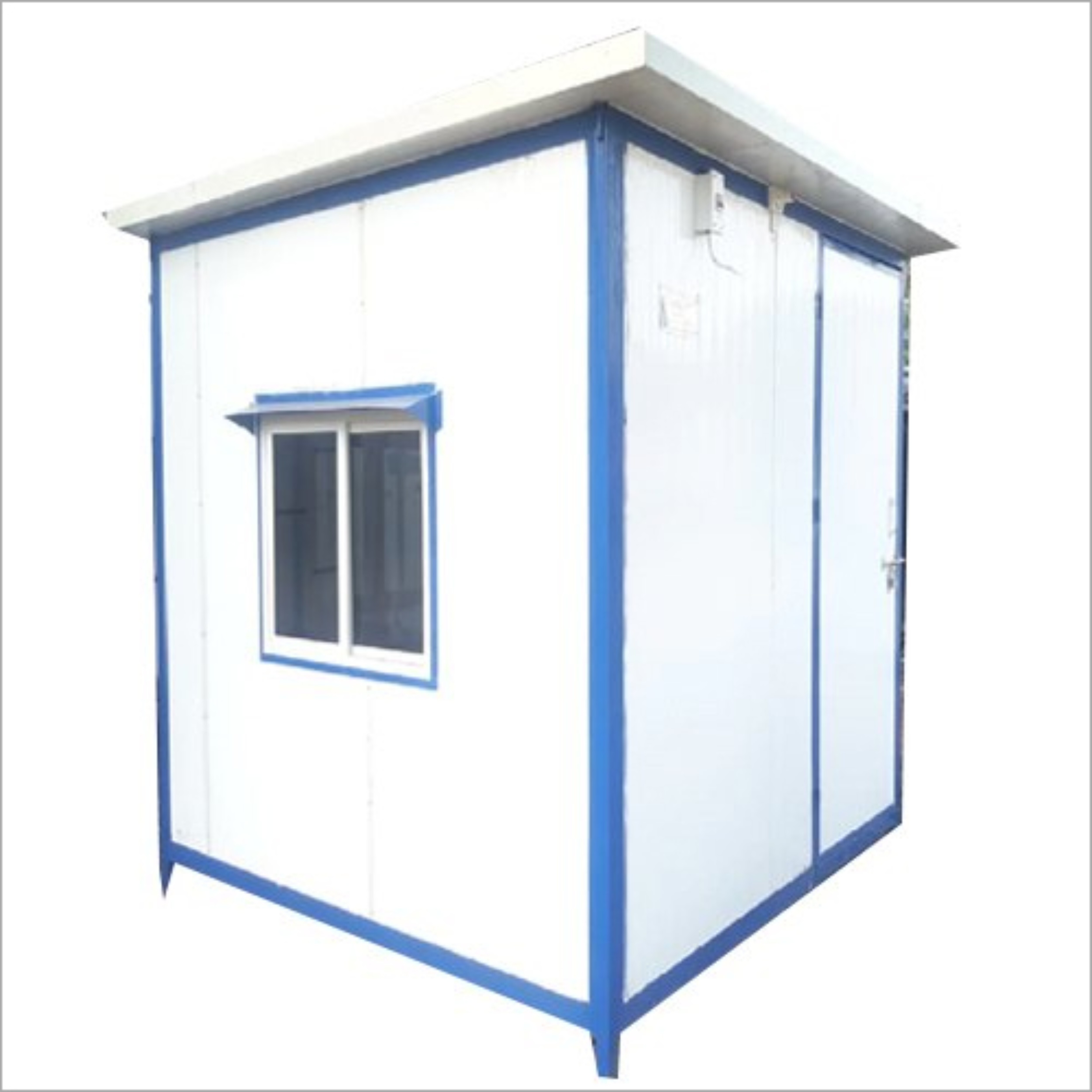 Puf Porta Cabin - Puf, Customizable Sizes, Eco-friendly Design | Superior Strength, Lightweight, Steel Door, Pvc Window, Versatile Use