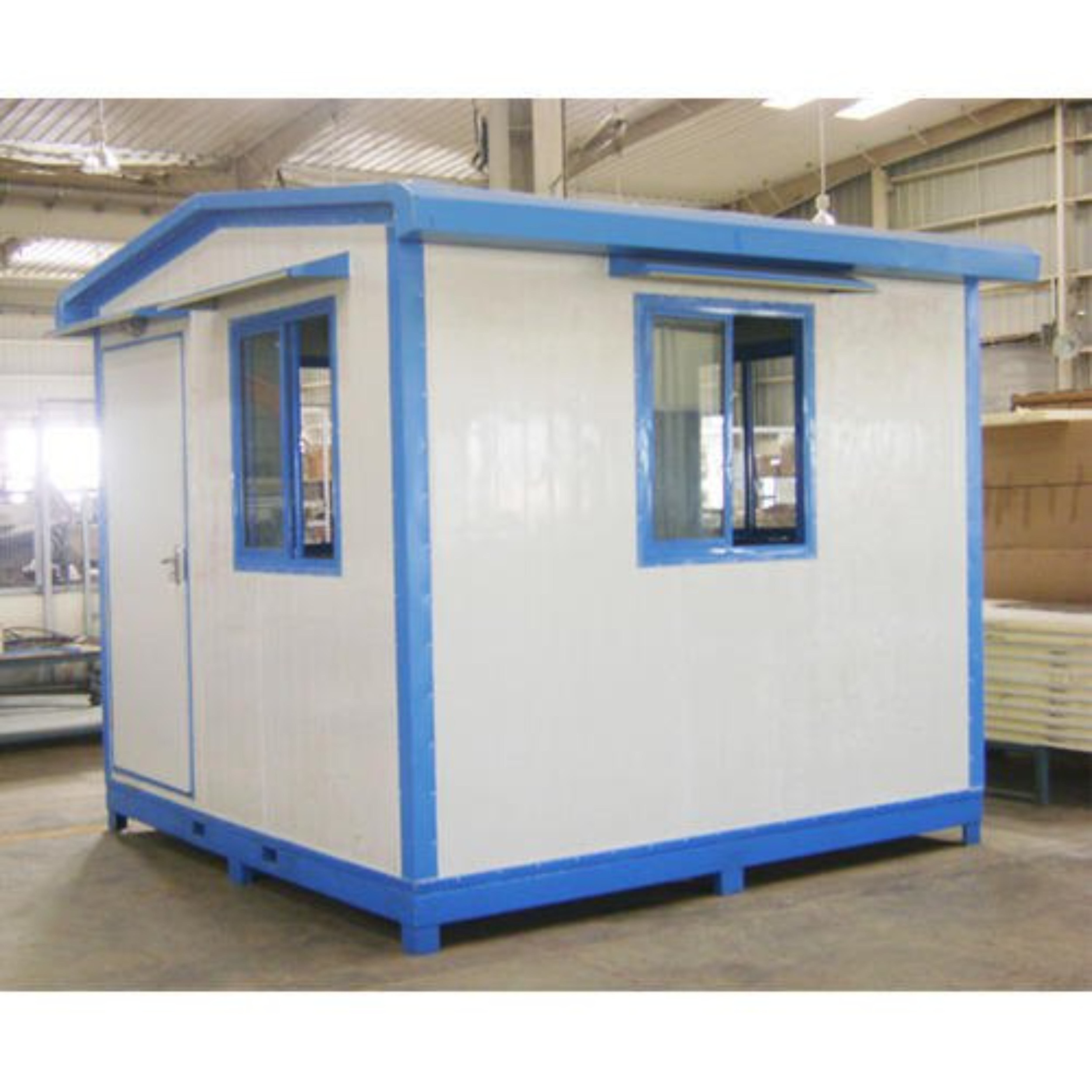 Puf Porta Cabin - Puf, Customizable Sizes, Eco-friendly Design | Superior Strength, Lightweight, Steel Door, Pvc Window, Versatile Use