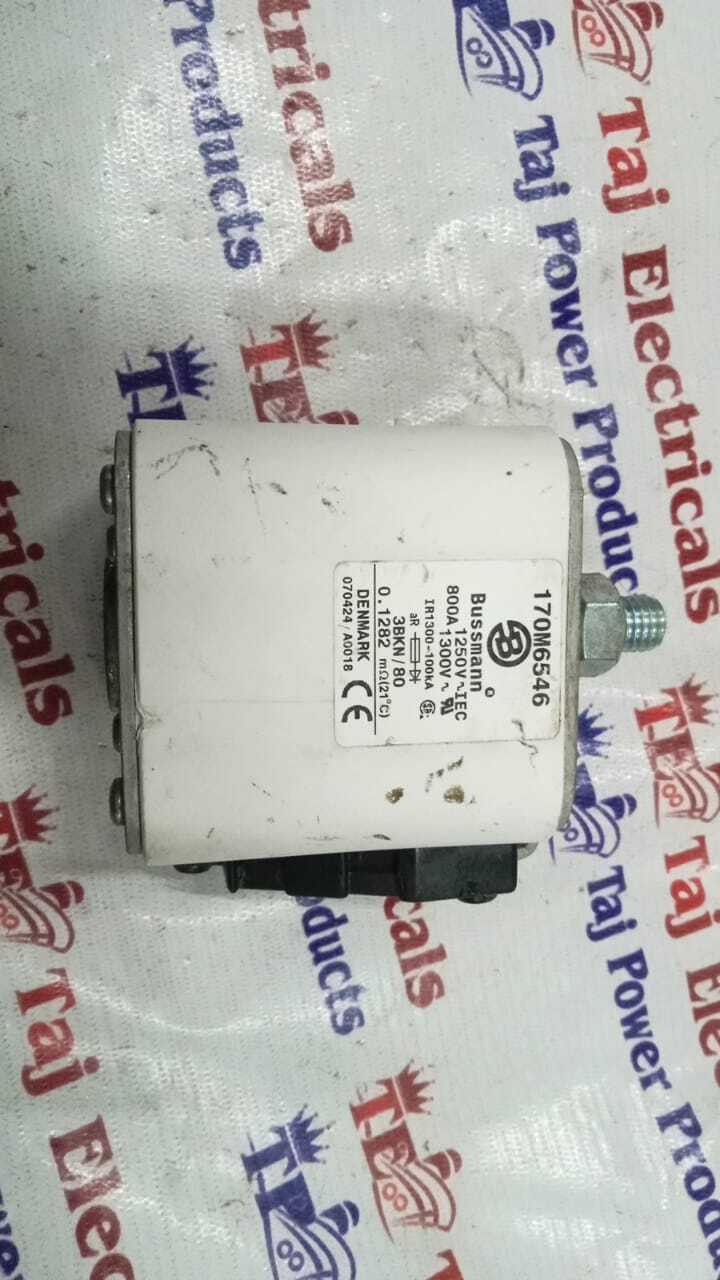 Bussmann 170m6546 800a Fuse Square - Application: Electrical Circuit Protection