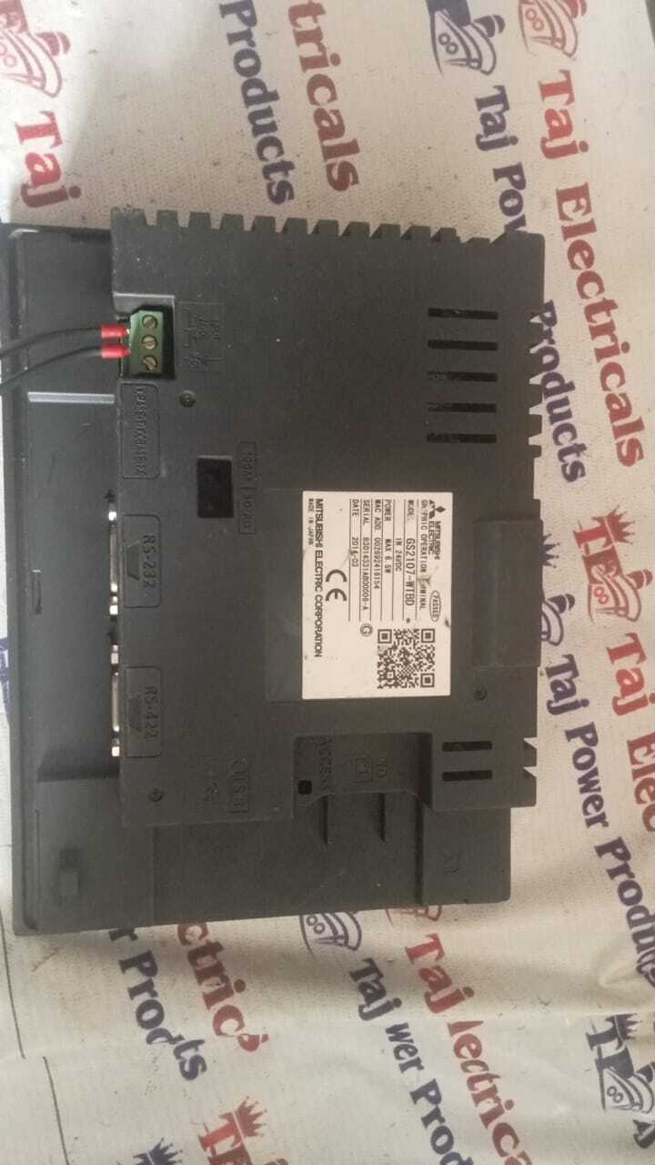 Mitsubishi Gs2107-wtbd Sr.83014331ab00006-a Hmi - Application: Industrial Automation