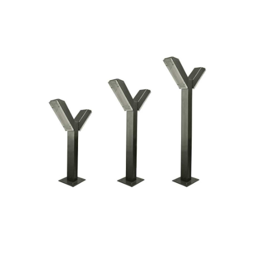 Grey Nl-533 Landscape Bollard Luminaire